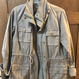 Market and Spruce grey cargo jacket